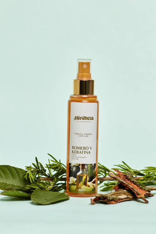 Tónico Herbal Capilar Romero y Keratina